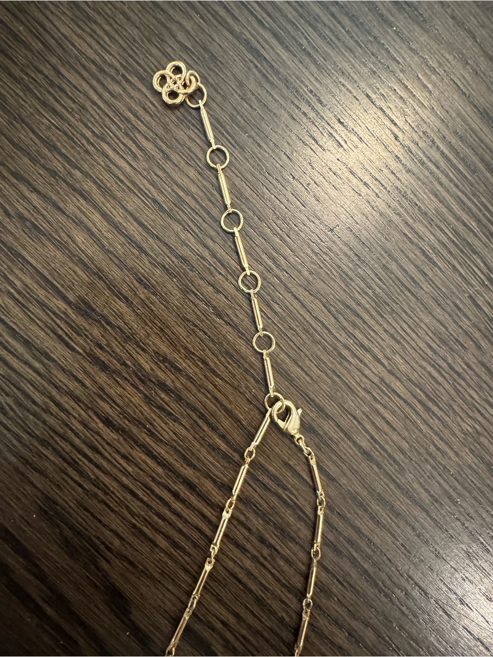 Stella & Dot Cameron Enameled White Coral Branch Long Necklace Adjustable - Picture 6 of 8
